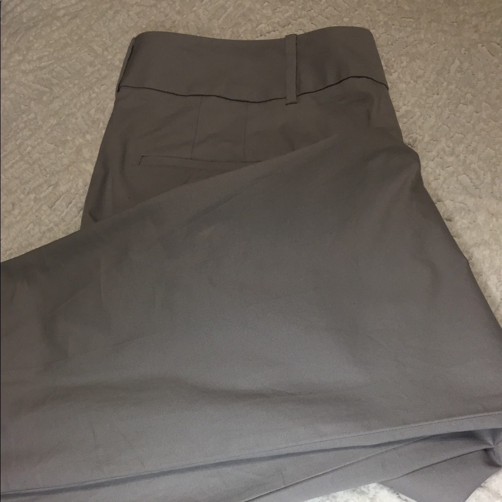Ann Taylor Factory Grey Julie Ankle Pants  NWOT